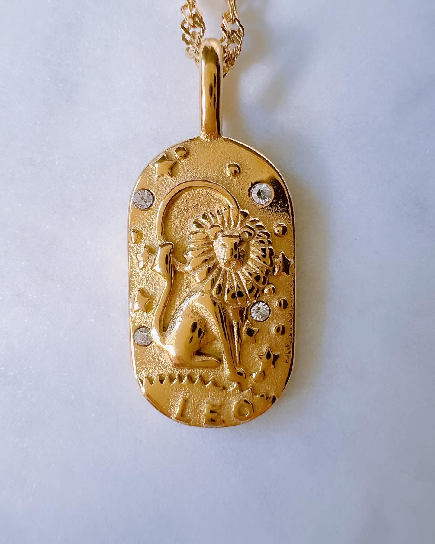 Zodiac Pendant Necklace