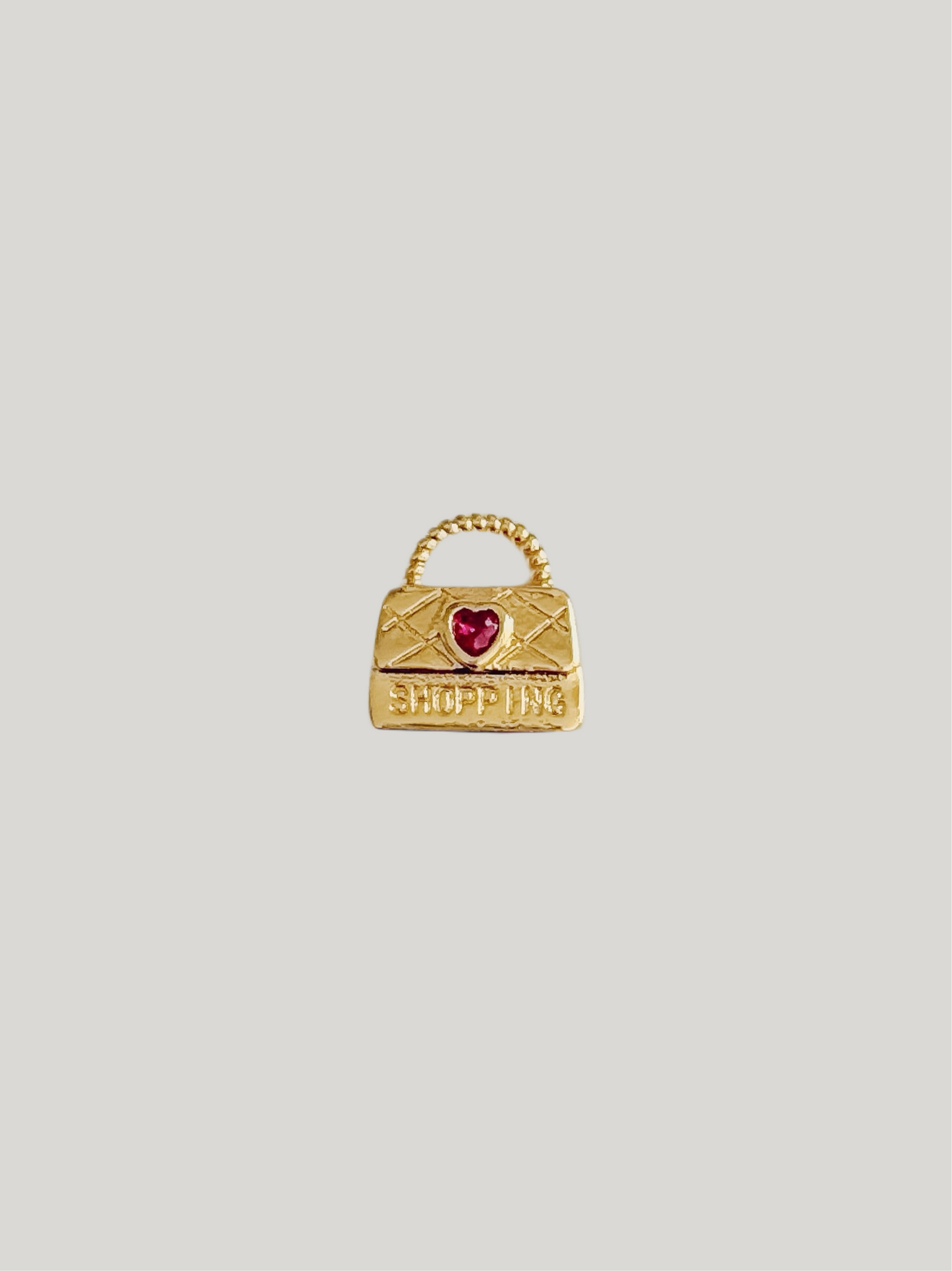 Classic purse charm