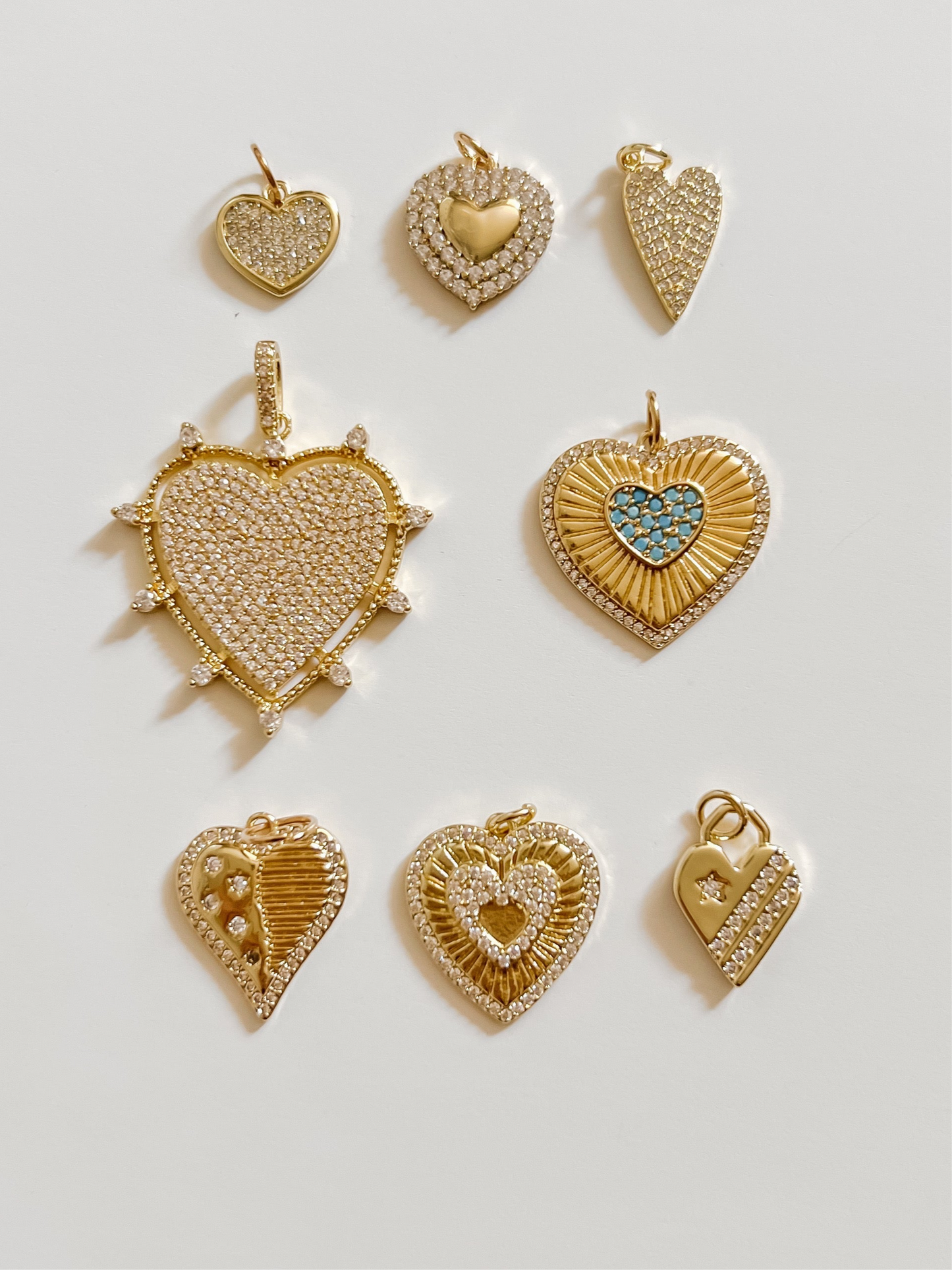 Shining Heart charm
