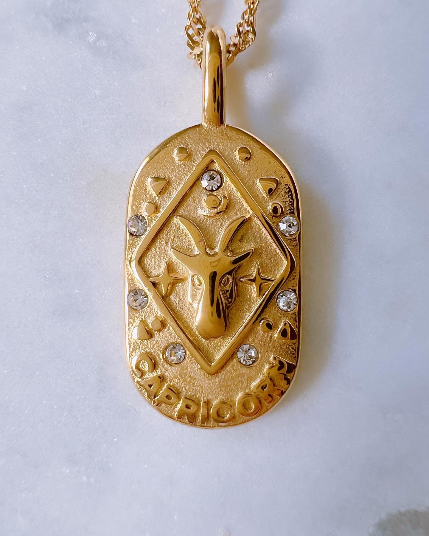 Zodiac Pendant Necklace