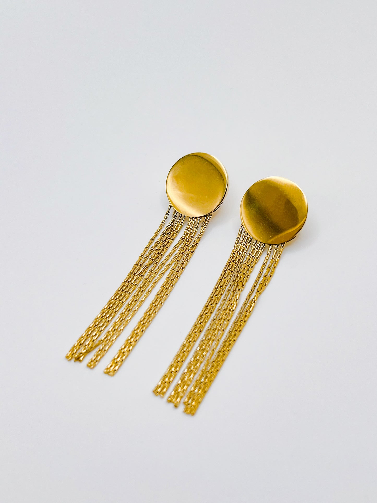 Round Tassel Earring
