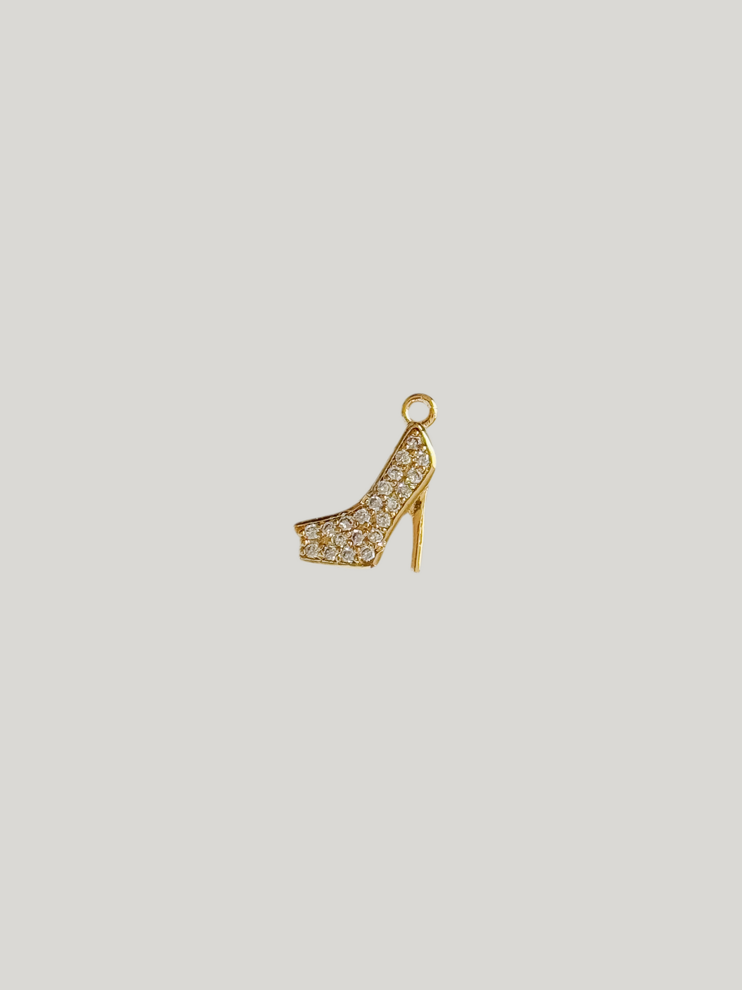 High heel charm