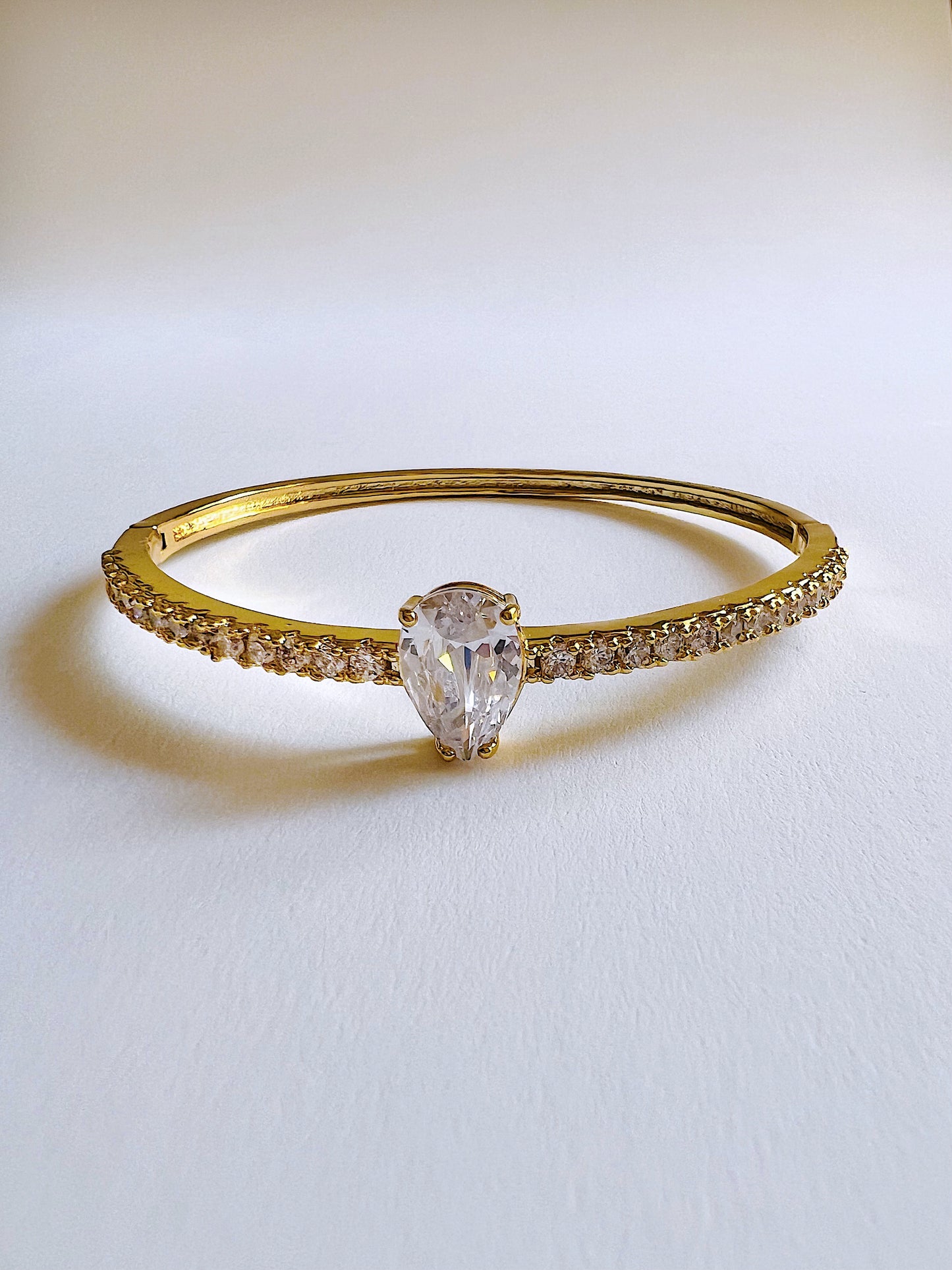 Sweet Pear Bangle Bracelet