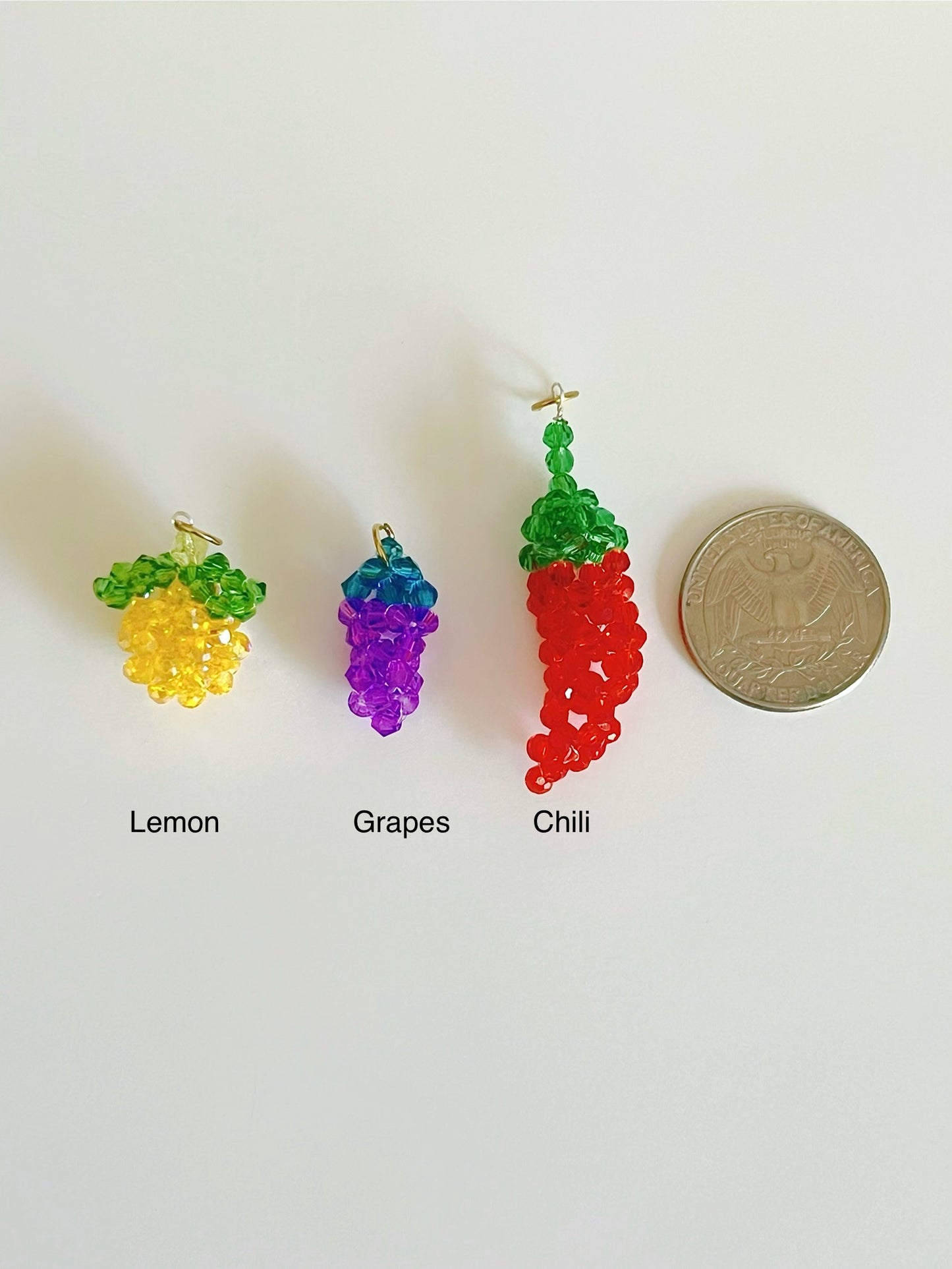 Crystal beads Charm