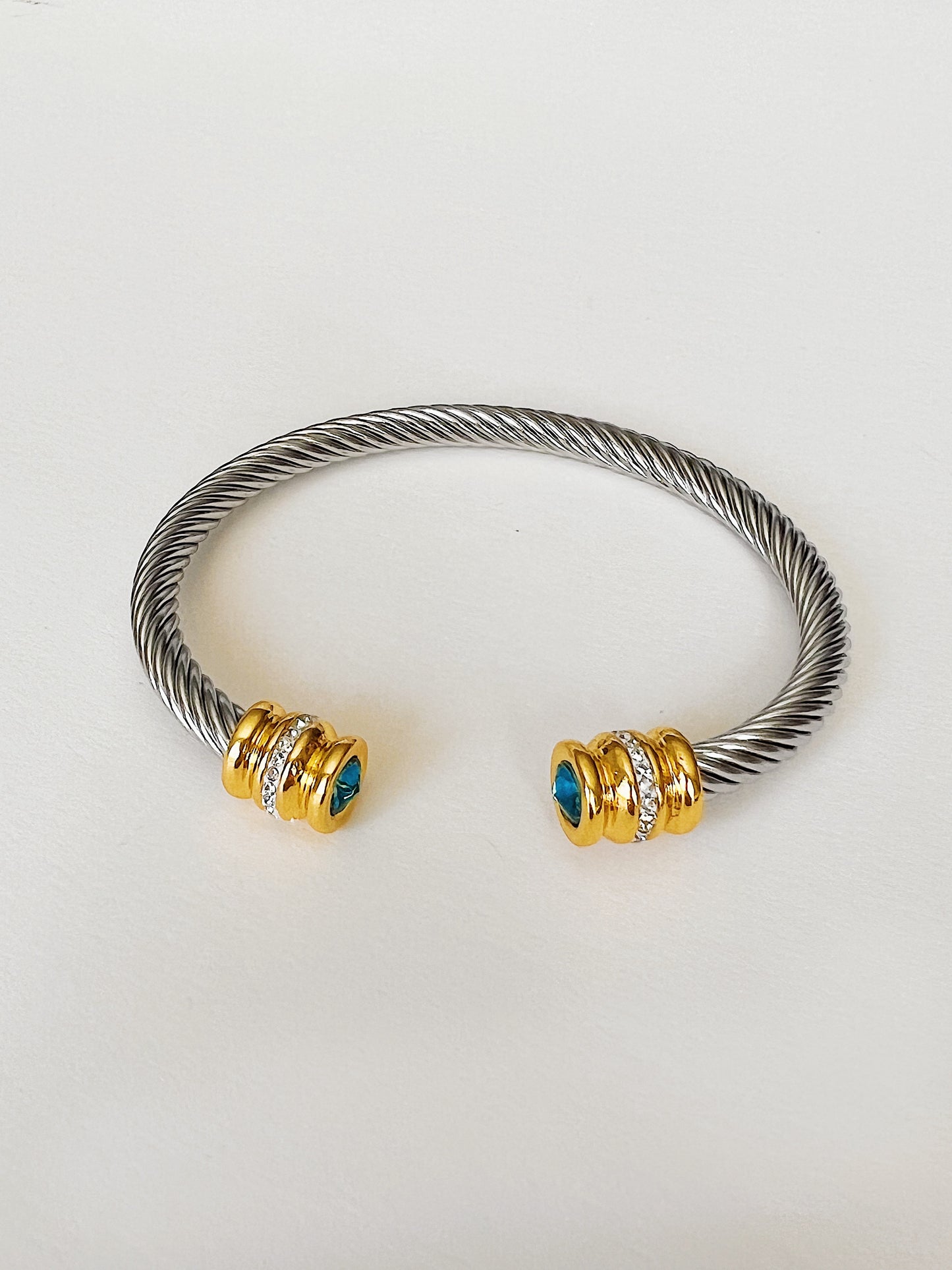 Twisted Glow Bangle