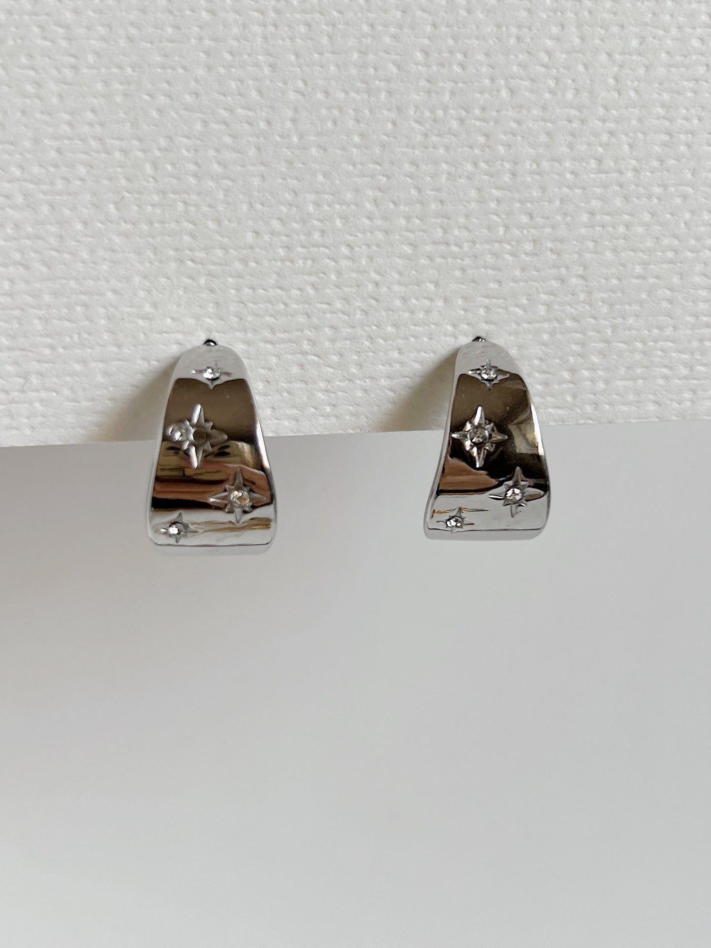 Cosmic hoop earring