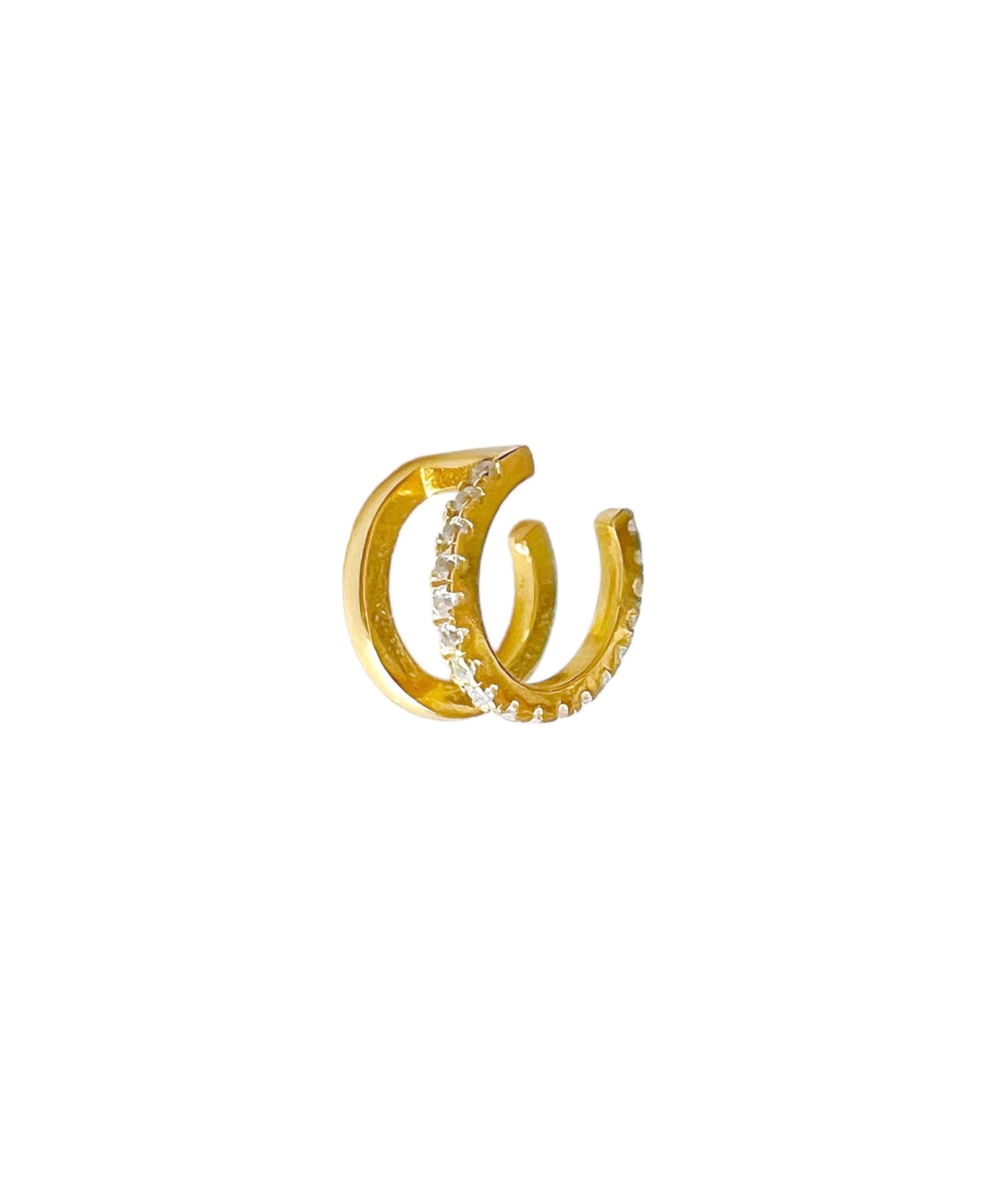 Marea Ear Cuff, single piece (925 Sterling Silver)