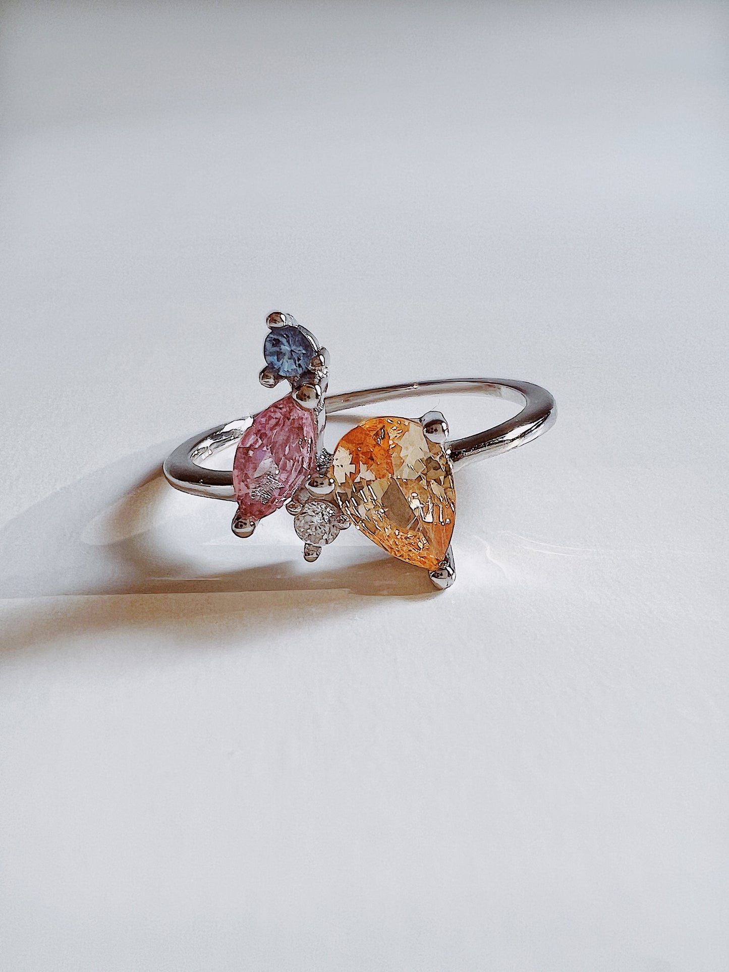 Lovely Marquise Pear Ring (925 Sterling Silver)