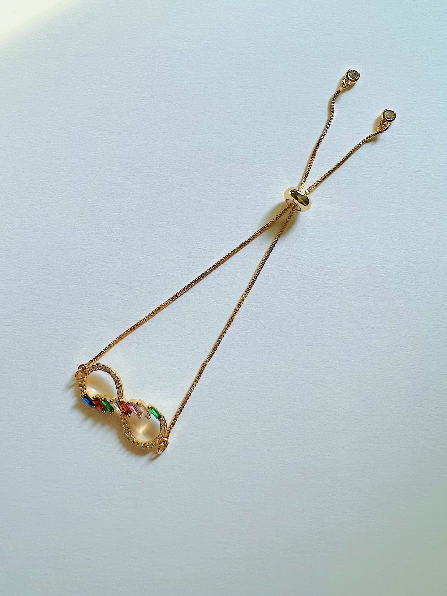Colorful Infinity Bracelet
