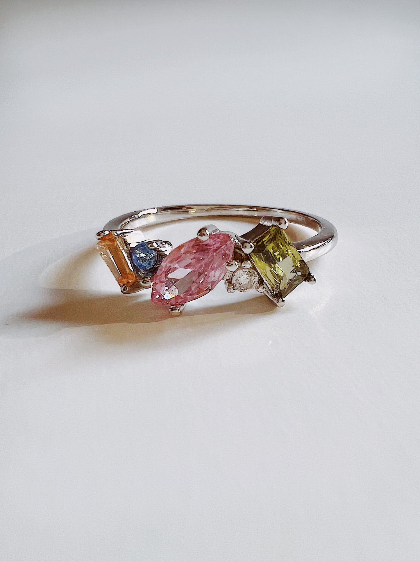 Rainbow Countess Ring (925 Sterling Silver)