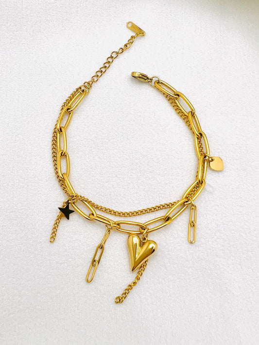 Mabel Double Layer Bracelet - Paumi