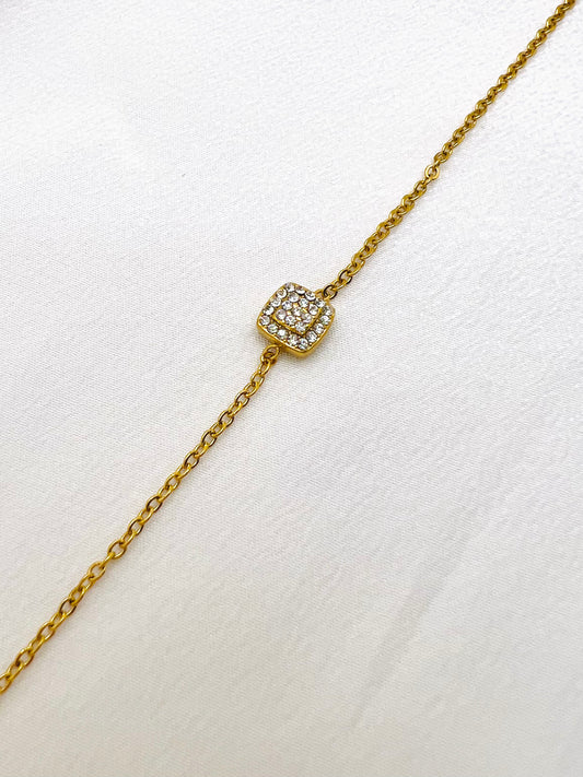 Dainty Square Bracelet - Paumi