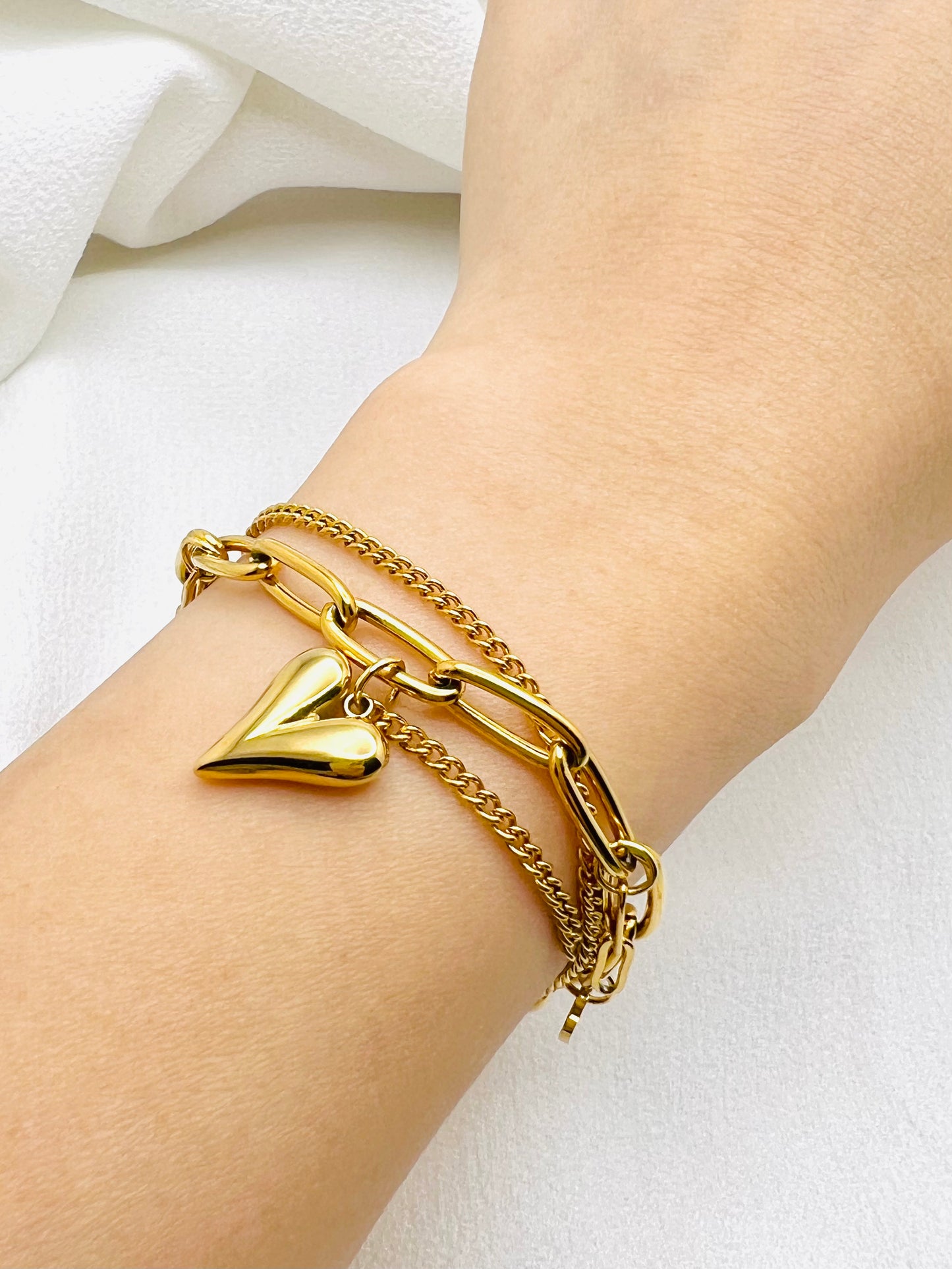 Mabel Double Layer Bracelet - Paumi