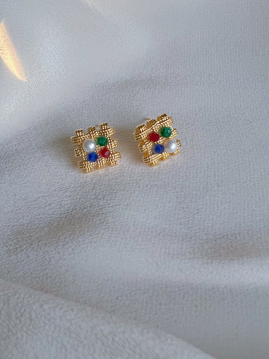 Carnival Studs Earrings - Paumi