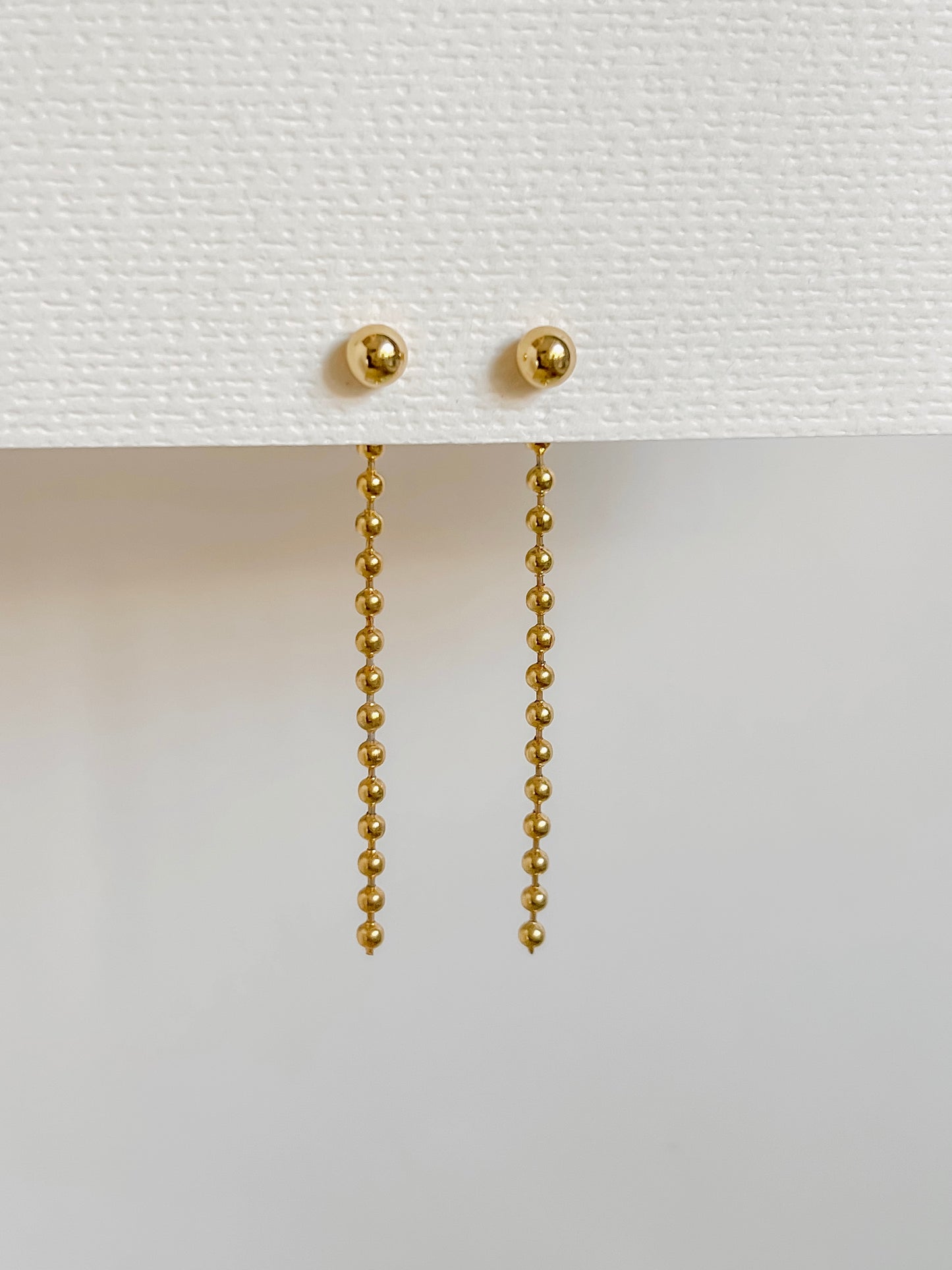 Sabina drop beads earrings