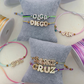 Gradient name bracelet