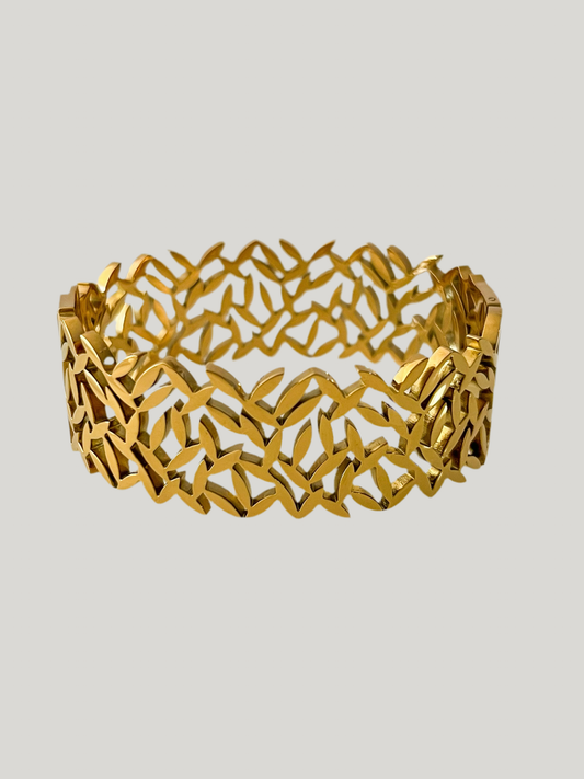 Hollow Leaves Bangle