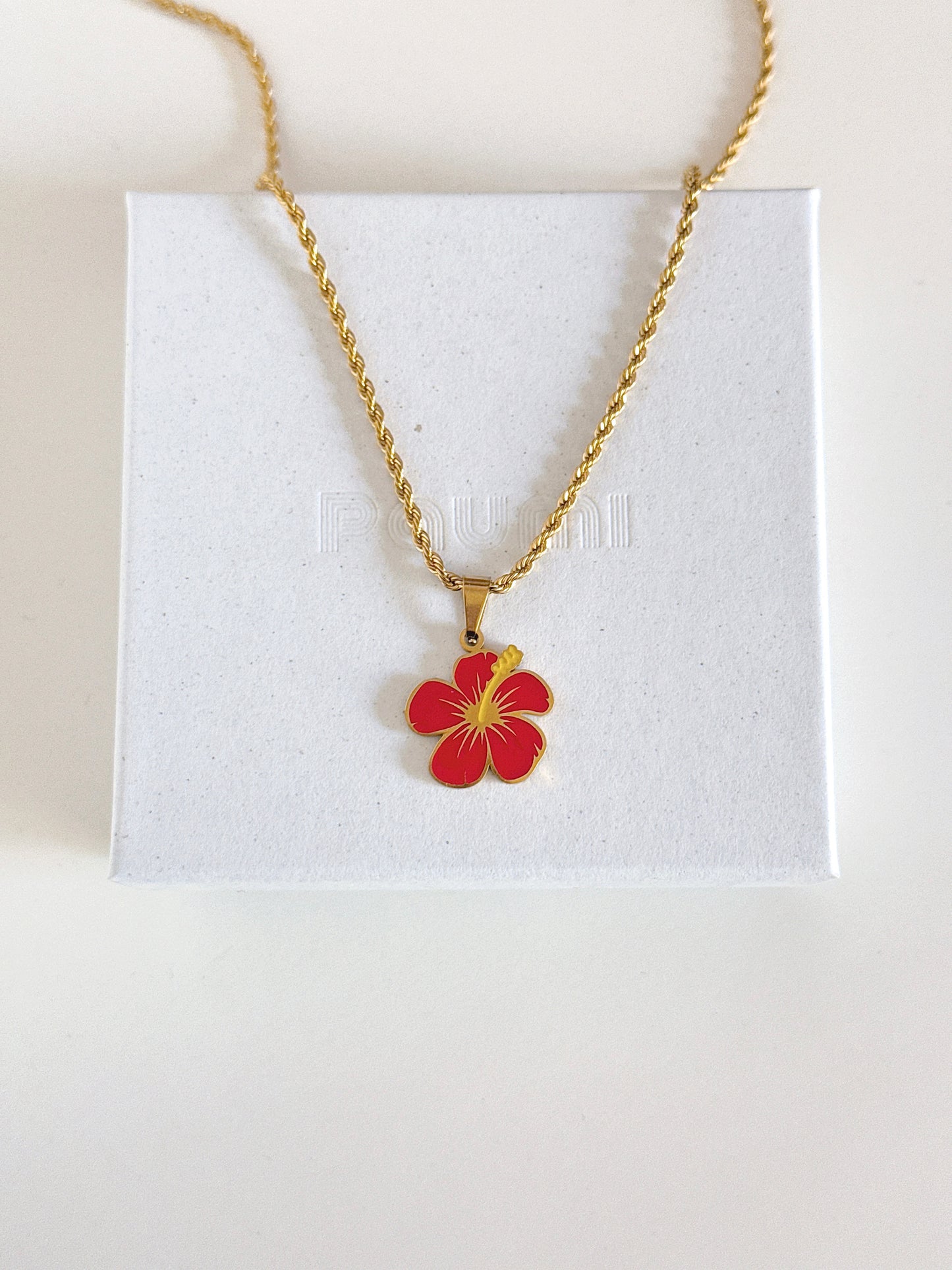 Poppy necklace