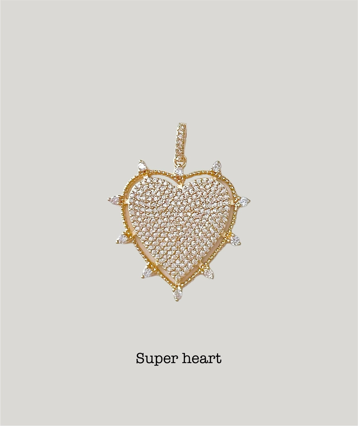 Shining Heart charm