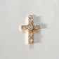 Zirconia cross charms