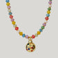 Iris ladybug necklace