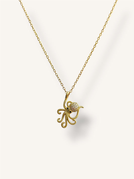 Octopus necklace
