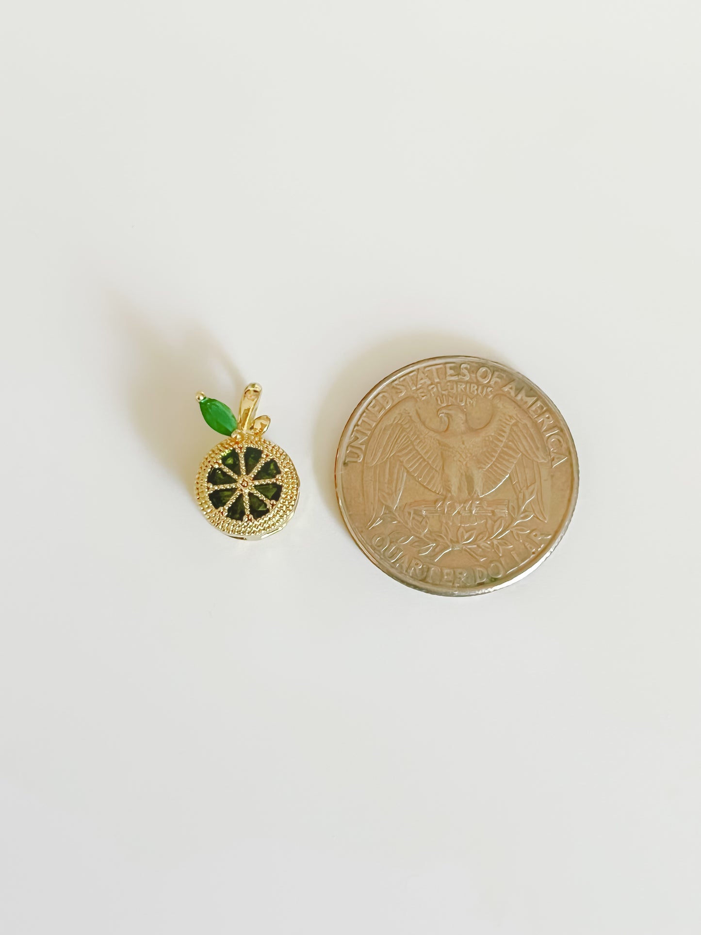 Green citrus Charm