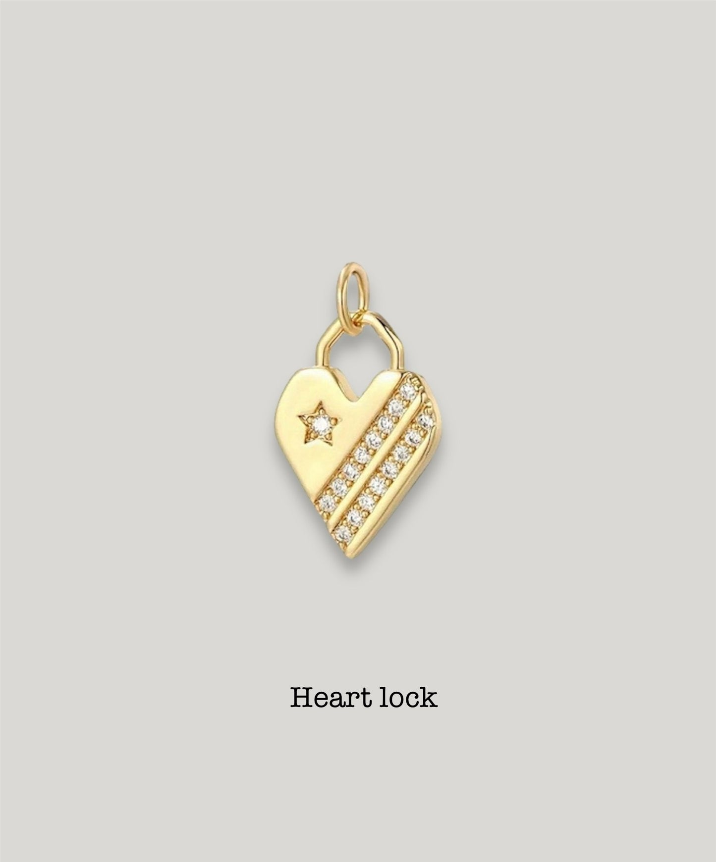 Shining Heart charm