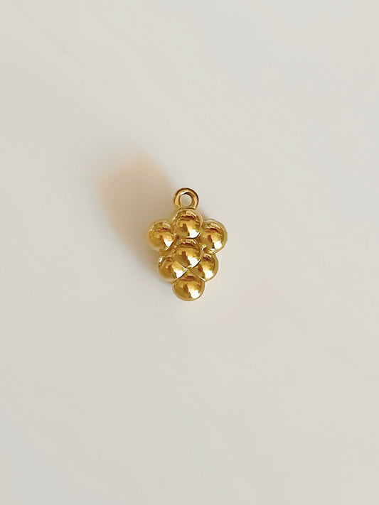 Golden grapes charm