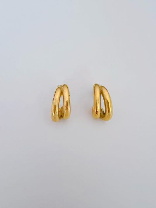 Asymmetric Layers Earrings