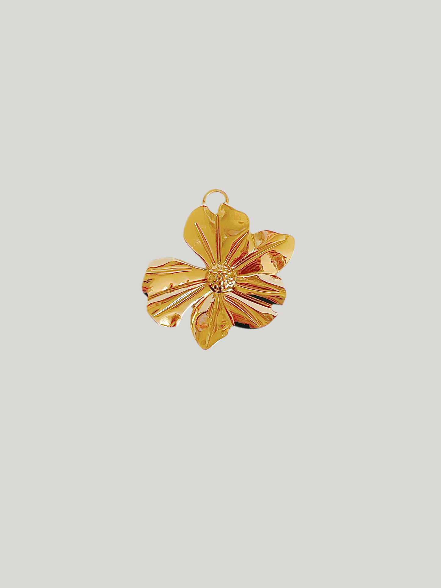 Irregular flower charm