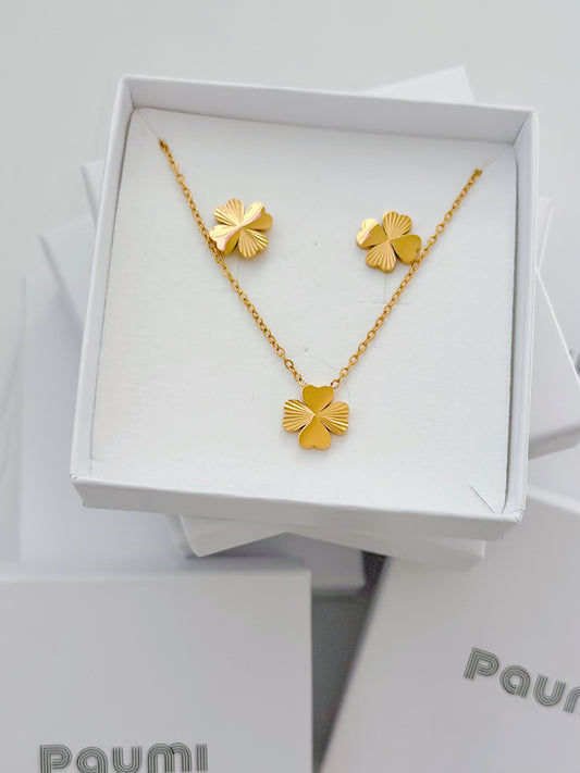 Heart clover set