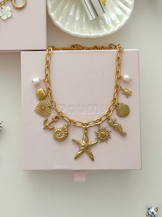 Great Summer charms necklace