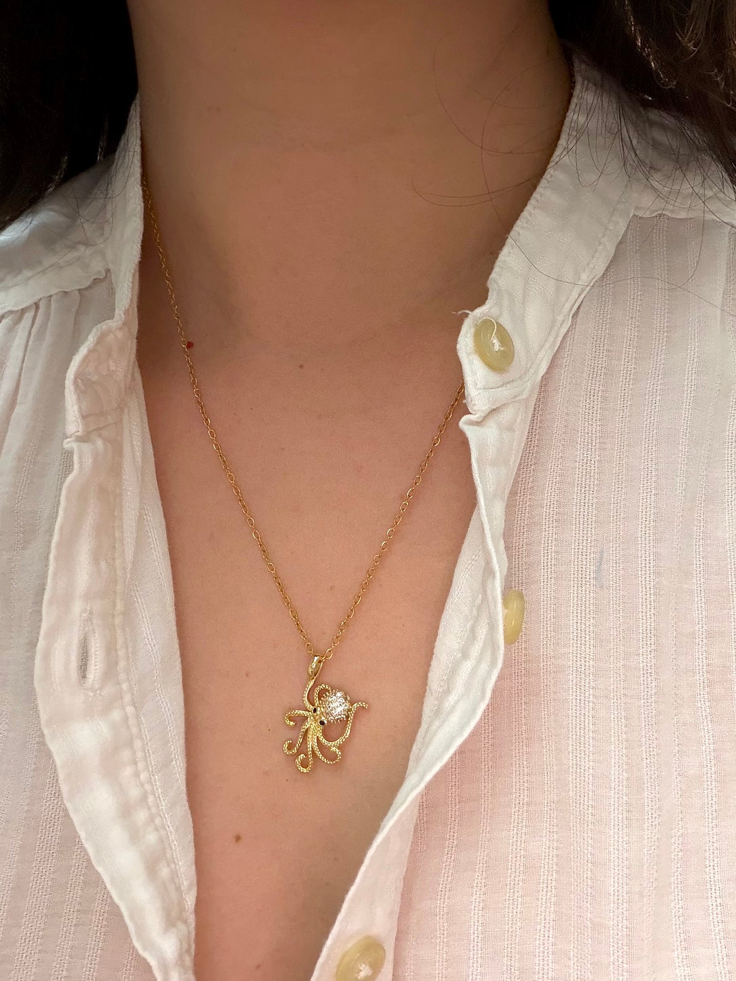 Octopus necklace