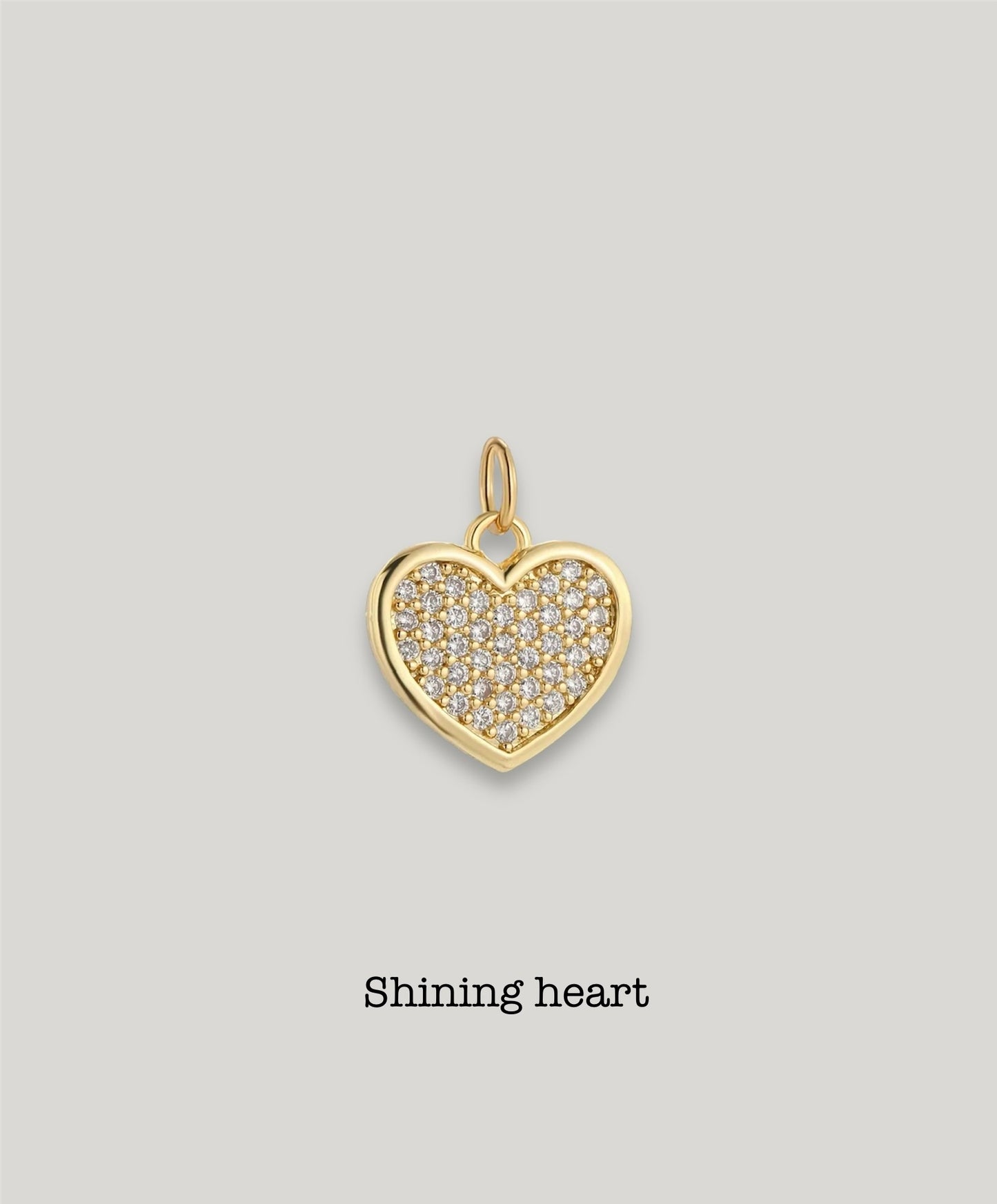 Shining Heart charm