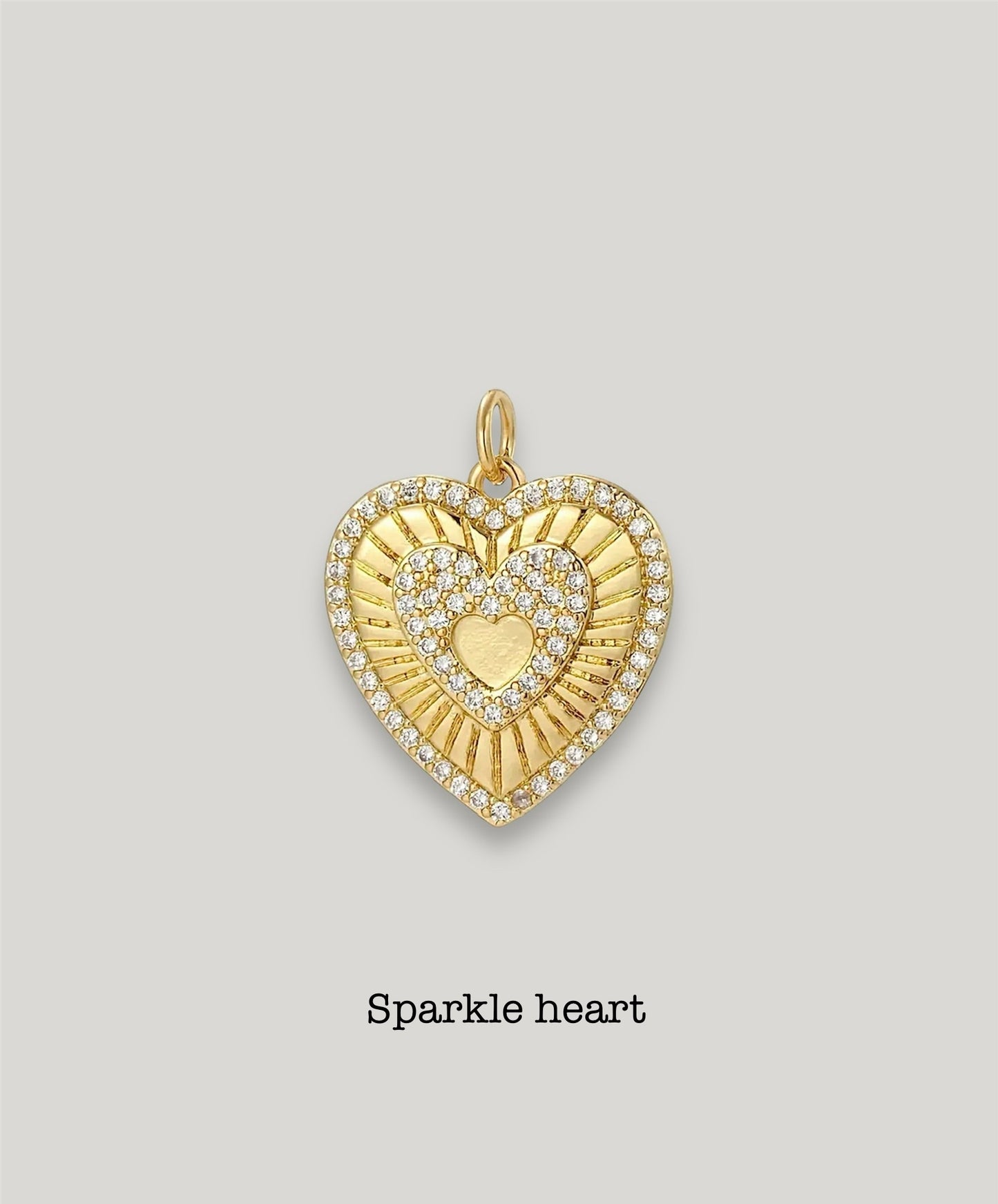 Shining Heart charm