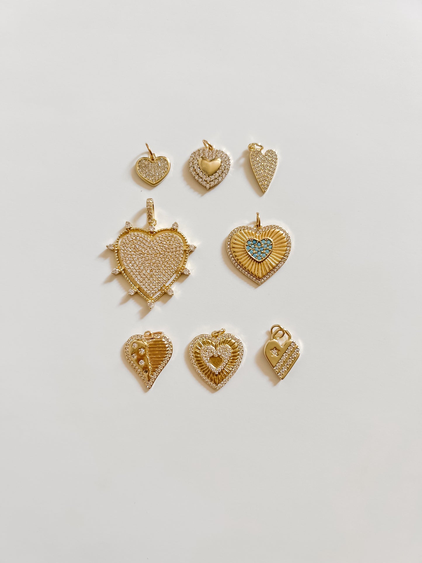 Shining Heart charm