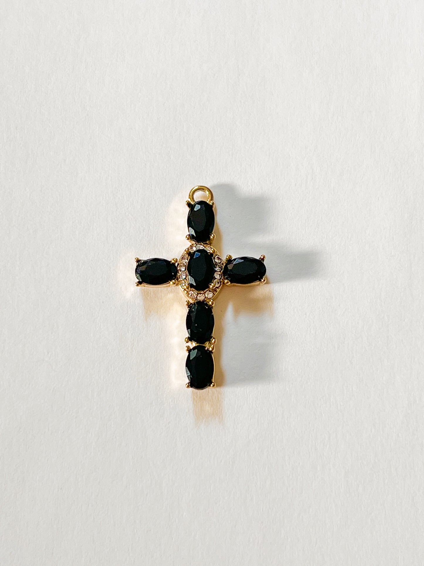 Zirconia cross charms