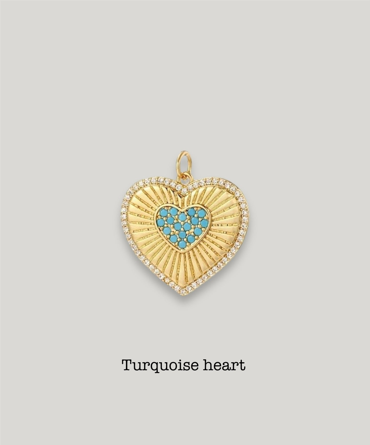 Shining Heart charm