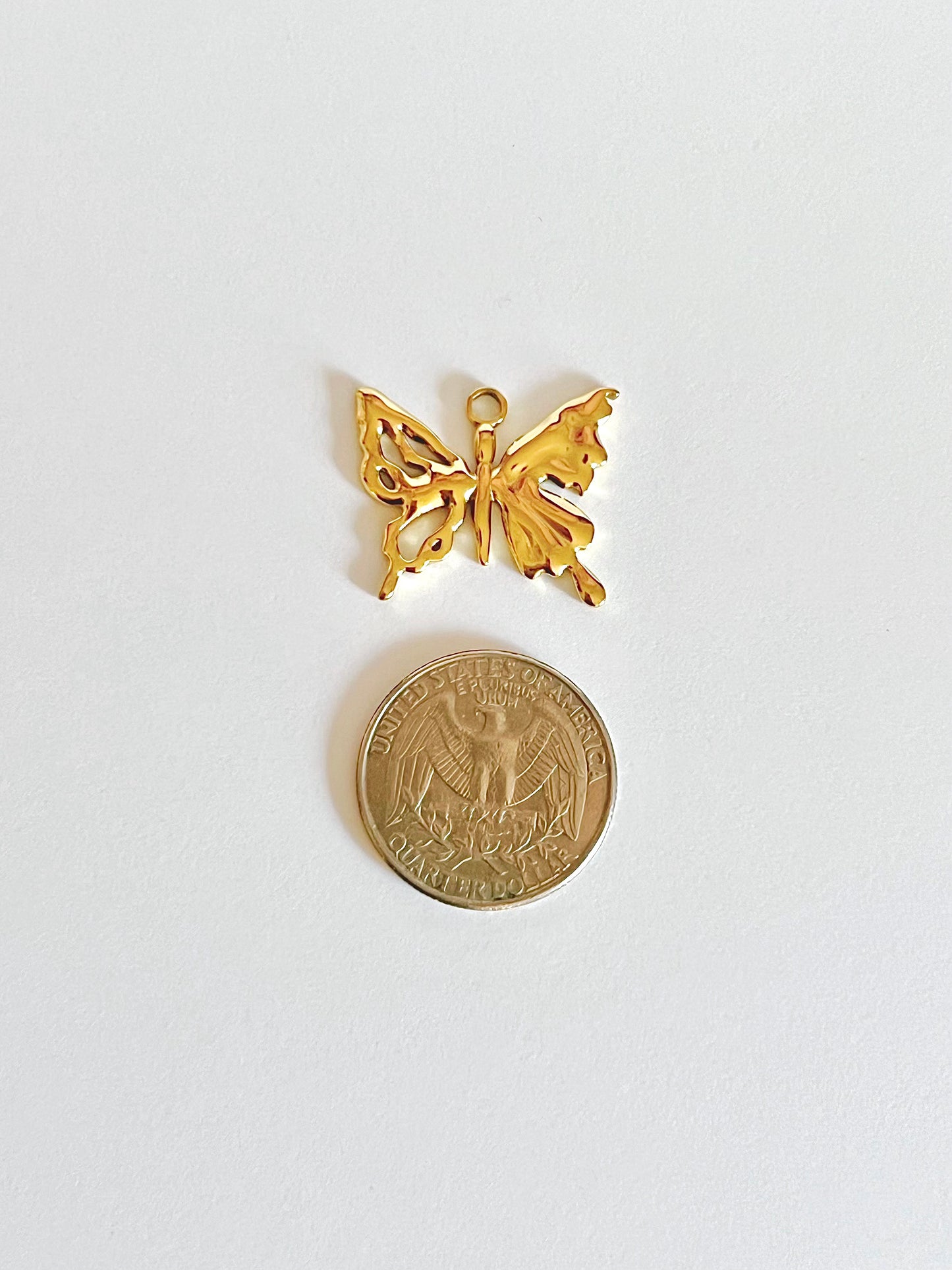 Irregular butterfly Charm