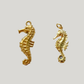 Sea life charms: seahorses