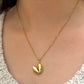 Fortune cookie necklace
