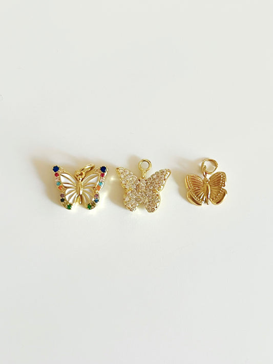 Small butterflies Charm