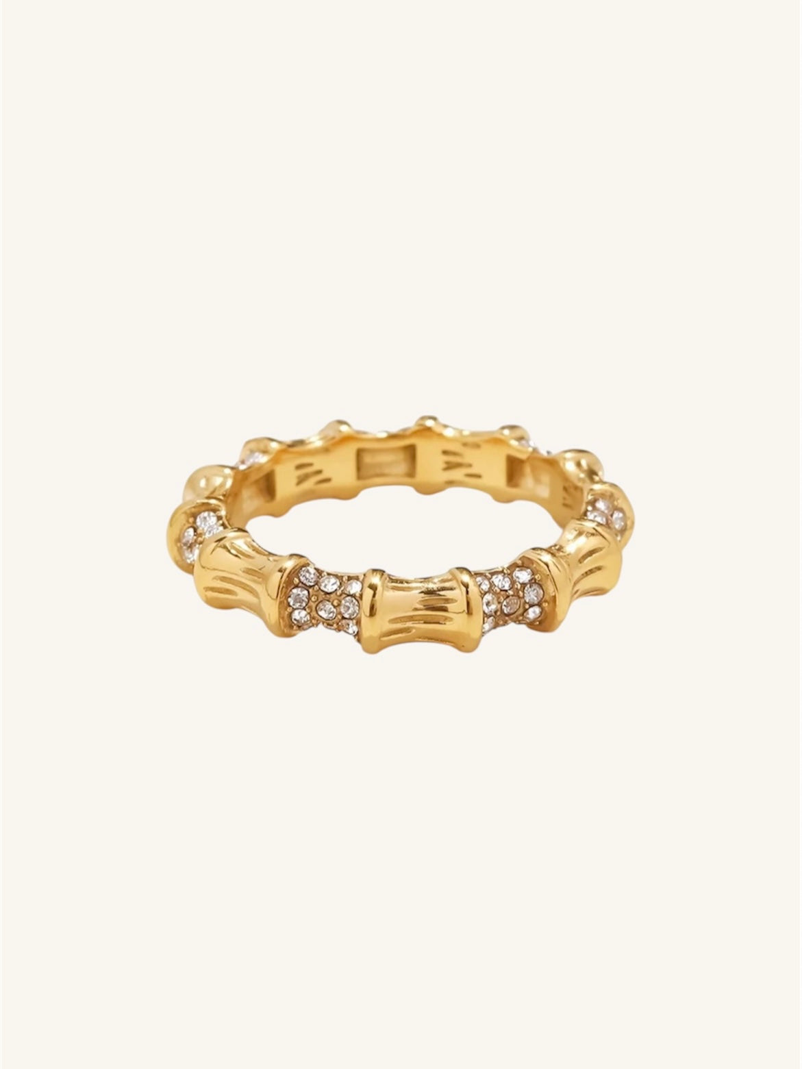 Sparkle Bamboo Ring