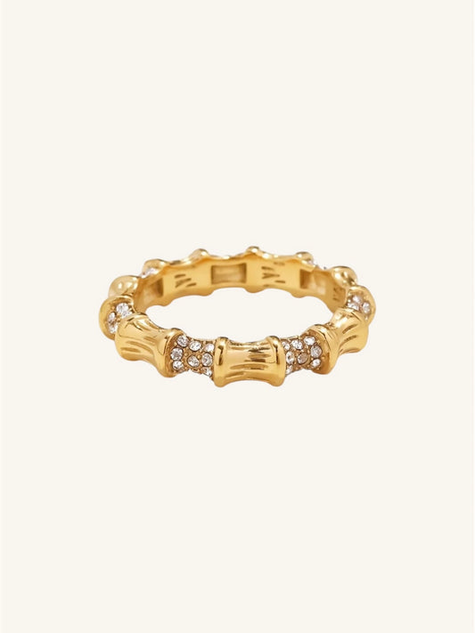 Sparkle Bamboo Ring