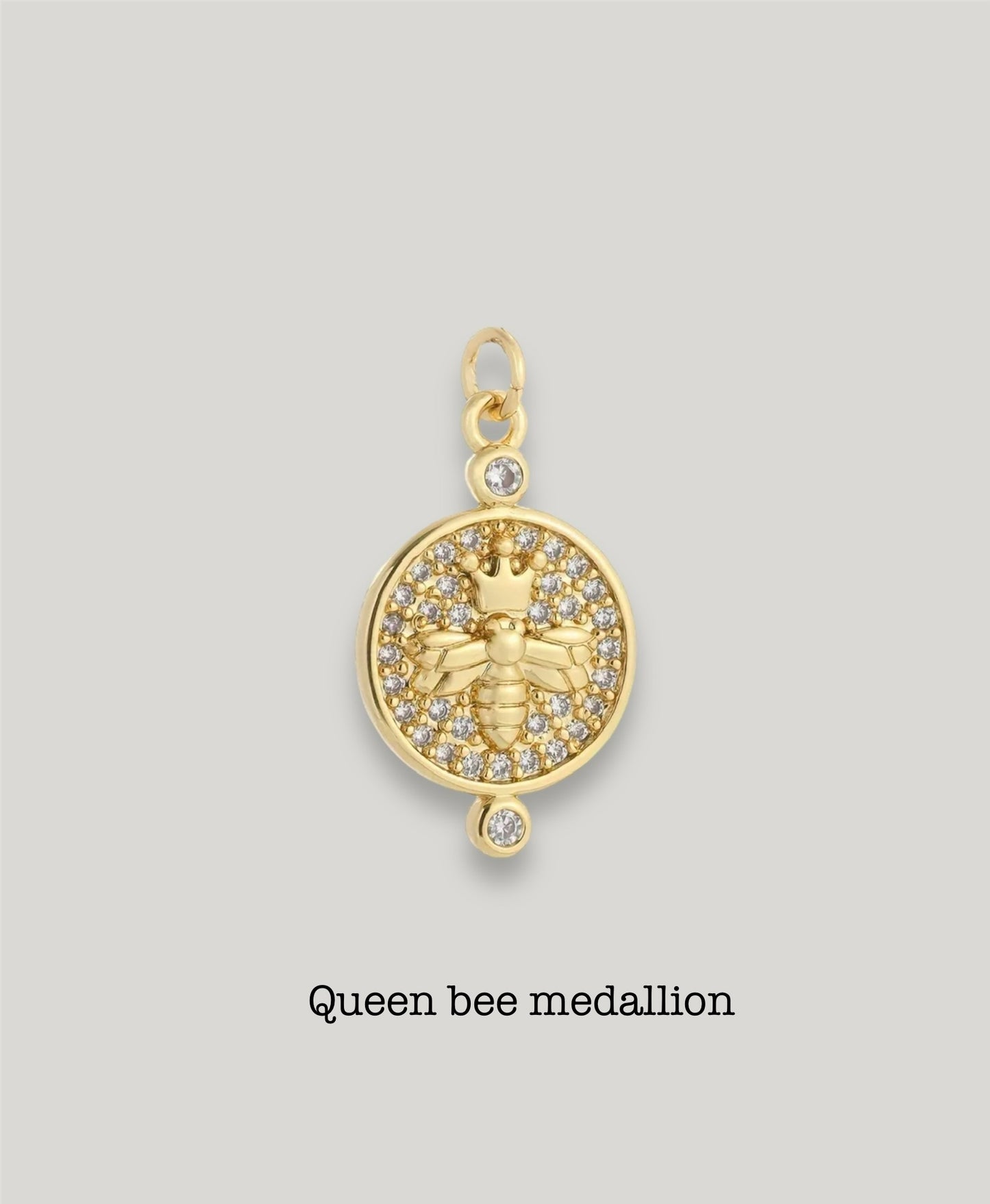 Bee and spider Medallion