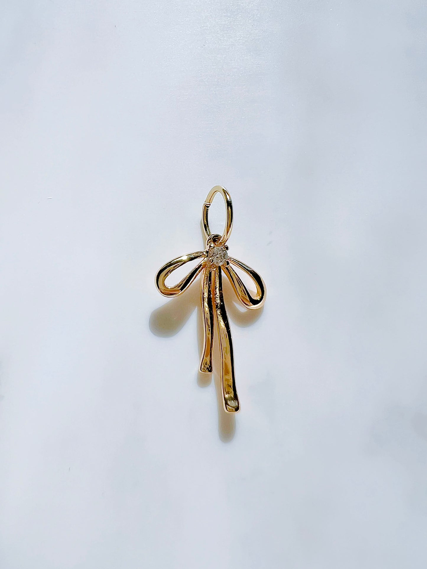 Hollow Bow Charm