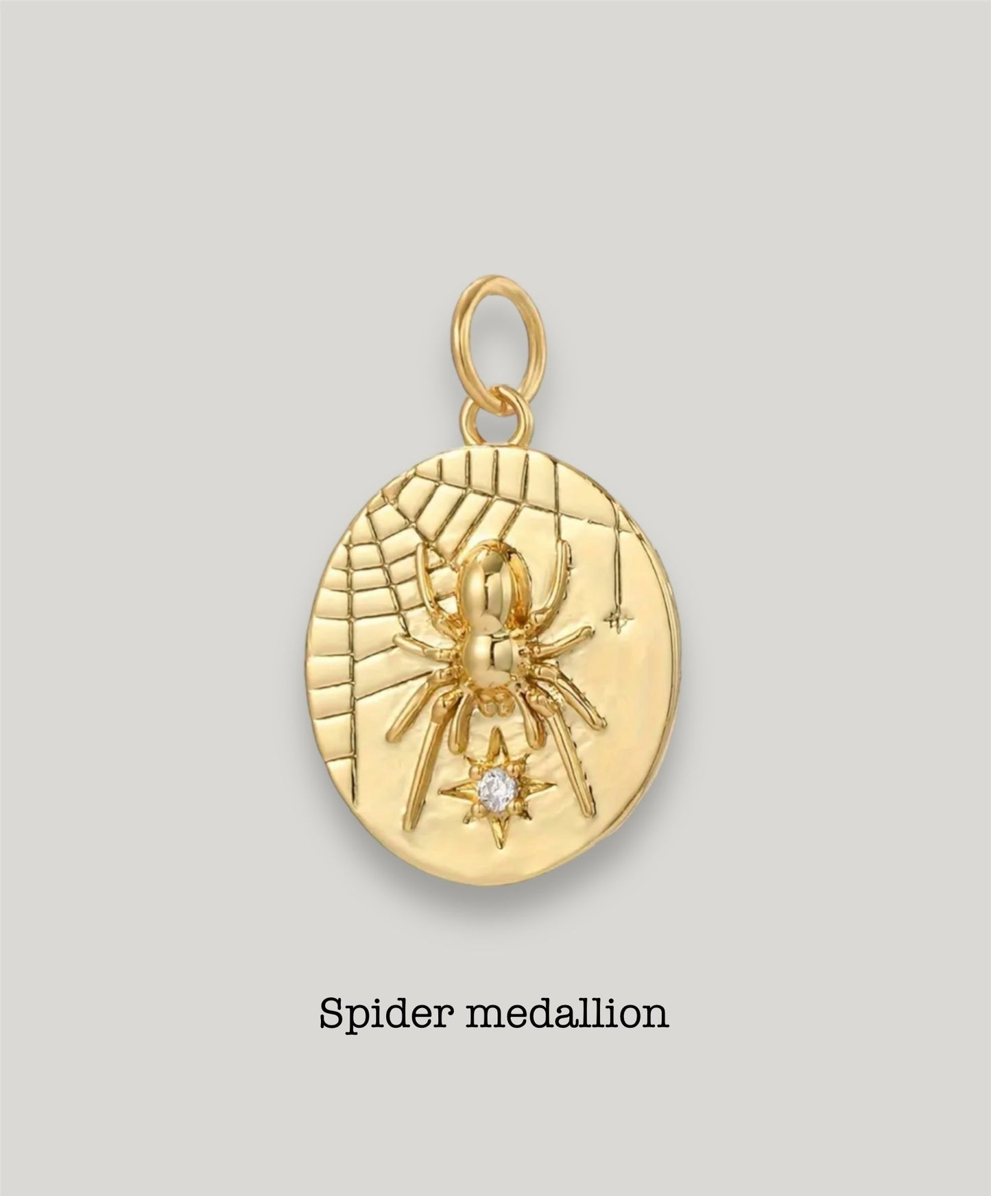 Bee and spider Medallion