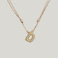 Sparkle bubble cord necklace