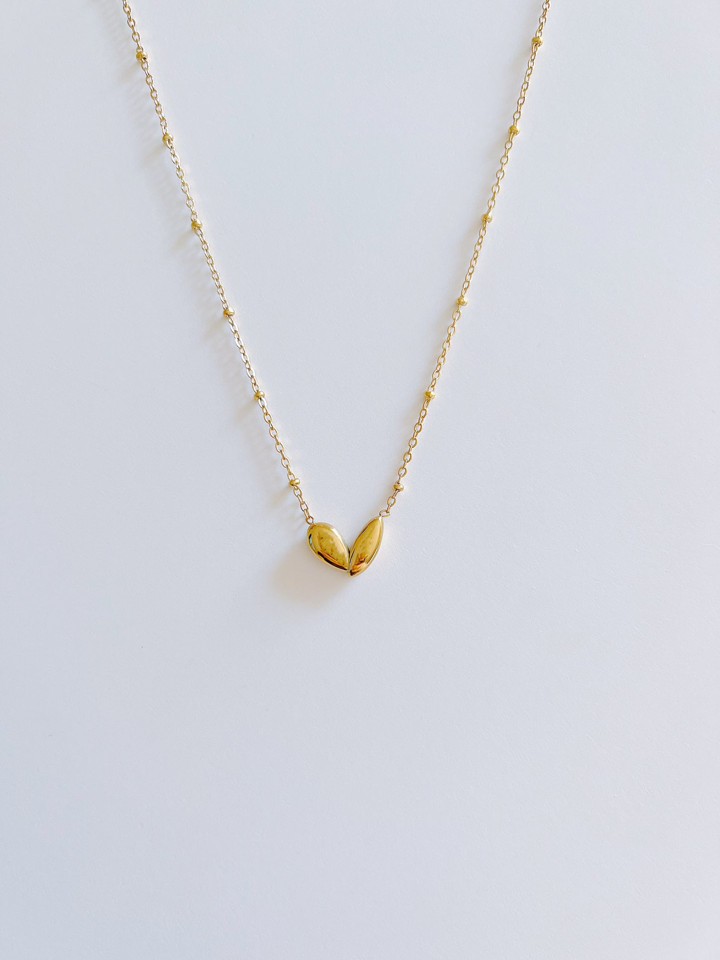 Oval Heart Necklace